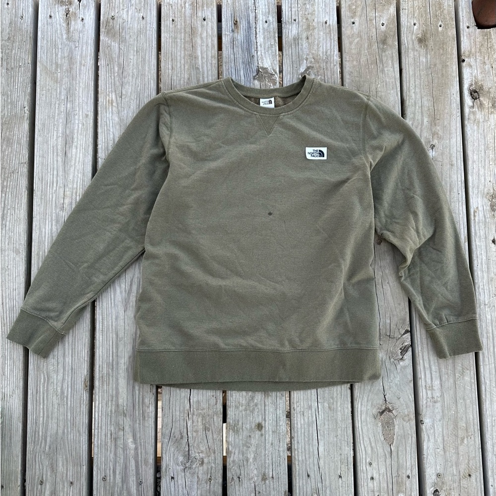 The North Face Men's Green Crewneck Sweater